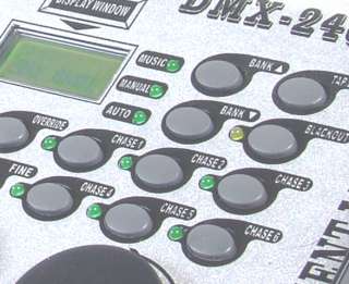 DMX DJ Lighting Desk Controller 240 Fog Release, Lamp  