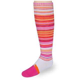 Puma girl knee socks white/pink/orange 2 pairs  
