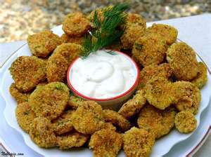 Texas FRIED DILL PICKLES Recipe ~ Fantastic APPETIZER ~ BUTTERMILK 