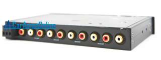 IMPULSE 7 BAND 1/2 DIN EQ EQUALIZER W AUX INPUT CROSSOVER & SUB 