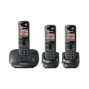 Expandable 3 Handset Cordless Phone System with Talking Caller ID 