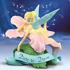 Tinker Bell Fairy Figurine Disney  Dare To Dream Pixie Dust Wishes
