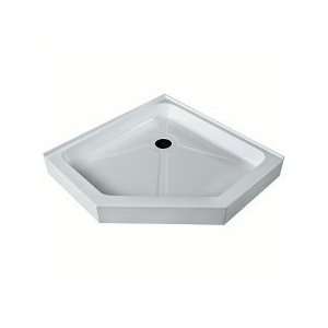  Vigo VG06069WHT36 Shower Base Corner 36 x 36 Back Drain 