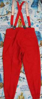 vtg WOOLRICH RED RIDING PANTS + Suspenders Size 30 jodhpurs hunting 