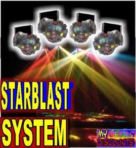 NEW STARBLAST SYSTEM DJ STAGE DANCE LIGHT LITE PARTY D5  