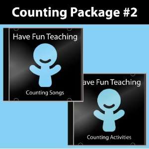 Counting Games and Math Curriculum #2 Counting Songs CD and Counting 