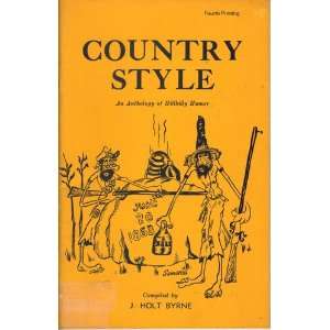 Country Style  An Anthology of Hillbilly Humor Books