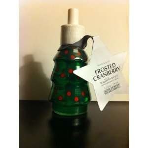   Frosted Cranberry Wallflowers Single Decorated Wallflower Tree Shaped