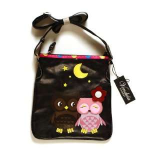  Night Lovers   Crossbody Bag   Black