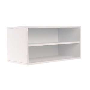 Large Cube with Shelf   White 