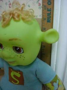 Dreamworks Shrek Boy Baby Ogre Laugh With Me Plush Toy  