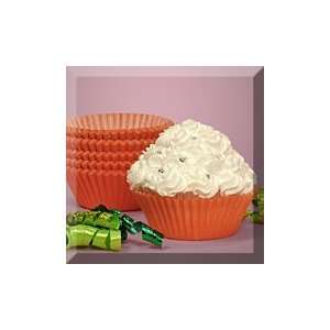   Orange Greaseproof Cupcake Baking Cup