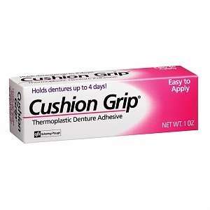  Cushion Grip Thermoplastic Denture Adhesive 1 oz (Quantity 