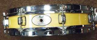 Pearl 13x3 Natural Finish Maple Piccolo Snare Drum b1330  