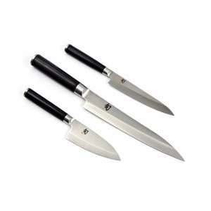  Kai Shun Pro 3 piece Flat Cutlery Set