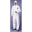   OF 25 LAKELAND PROTECTIVE WEAR 01414 4X HD+BT TYVEK COVERALL WHITE