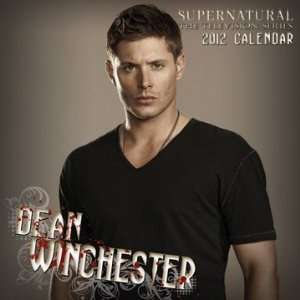  SUPERNATURAL 2012 JENSEN ACKLES PHOTO CALENDAR Office 