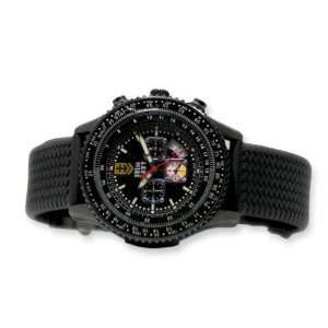   SWI55 Navy Aviator II IPB plated Black Dial Chronograph Watch Jewelry