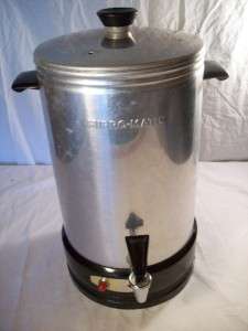 MIRRO MATIC Electric Coffee Pot Percolator 35 Cup  