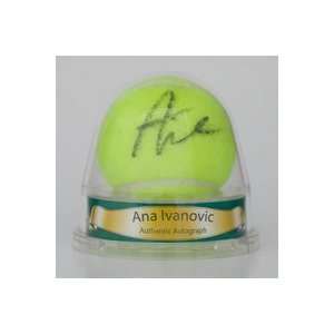  Ana Ivanovic Autographed Ball Sports Collectibles