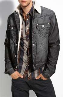 True Religion Brand Jeans Jimmy Trim Fit Micro Corduroy Jacket 