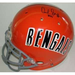 Archie Griffin SIGNED Custom Bengals OSU Helmet 1/1 JSA