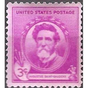  Stamps US Artist Augustus SaintGaudens Sc 886 MNHVF 