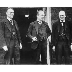  1925 photo Standing, left to right Mr. Austen Chamberlain 
