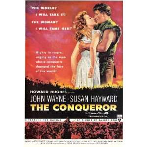   John Wayne and Susan Hayward in a Howard Hughes film 