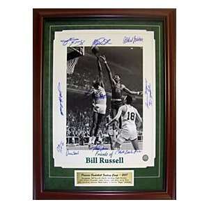  Bill Russell & Friends Autographed / Signed Framed Friends of Bill 