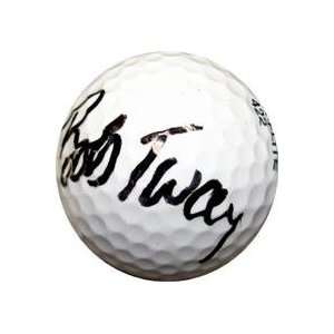  Bob Tway autographed Golf Ball