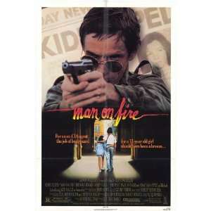 Scott Glenn & Brooke Adams 1987 Man On Fire Folded Original Movie 