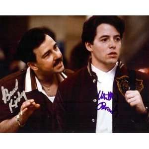  Matthew Broderick & Bruno Kirby Autographed/Hand Signed 