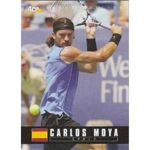  Carlos Moya Tennis Card