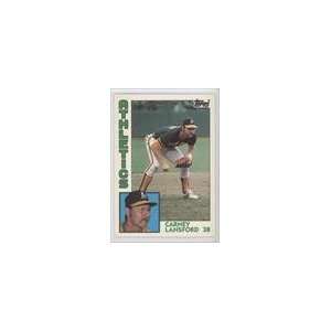    1984 Topps Tiffany #767   Carney Lansford Sports Collectibles