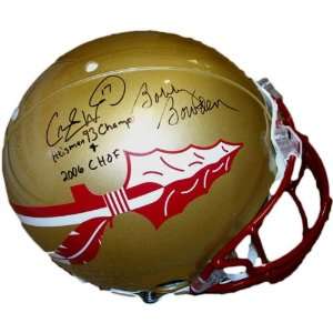 Charlie Ward and Bobby Bowden Florida State Seminoles Dual Autographed 