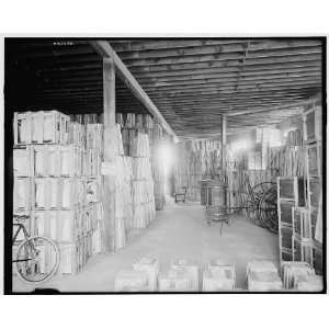  Glazier Stove Company,shipping room,Chelsea,Mich.