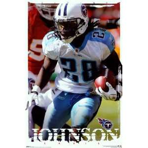  Tennessee Titans   Chris Johnson Poster Print, 22x34
