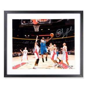 Chris Paul New Orleans Hornets   Lay Up   Framed Autographed 16x20 