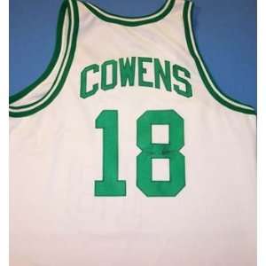 Autographed Dave Cowens Jersey   Home White   Autographed NBA Jerseys 