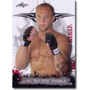  2010 Leaf MMA #57 Dave Herman (Mixed Martial Arts) Trading 