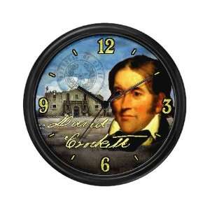 Davy Crockett Alamo Hobbies Wall Clock by 