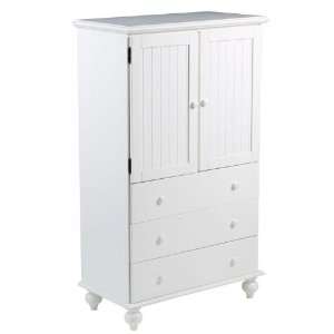 Delta Childrens Products Shaker Armoire, White Baby