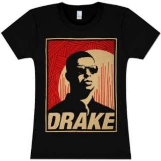  Drake Portrait Girls T Shirt Clothing