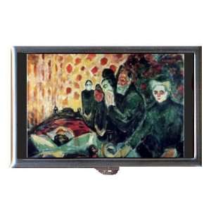 EDVARD MUNCH AT THE DEATHBED GOTH Coin, Mint or Pill Box