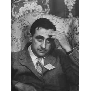  Dr. Edward Teller Slumped in Chair After Speech at 