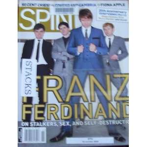   Spin Magazine November 2005 Franz Ferdinand 