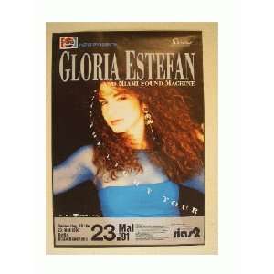 Gloria Estefan Poster Beautiful Miami Sound Machine