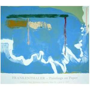   Skywriting, 1997   Artist Helen Frankenthaler  Poster Size 35 X 40
