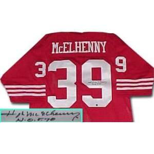  Hugh McElhenny San Francisco 49ers Autographed Throwback 